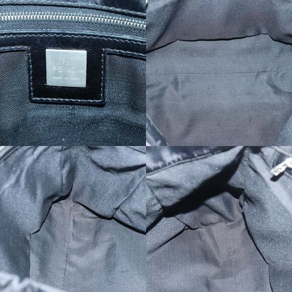 FENDI Tote Bag Nylon Black - Picture 11 of 12